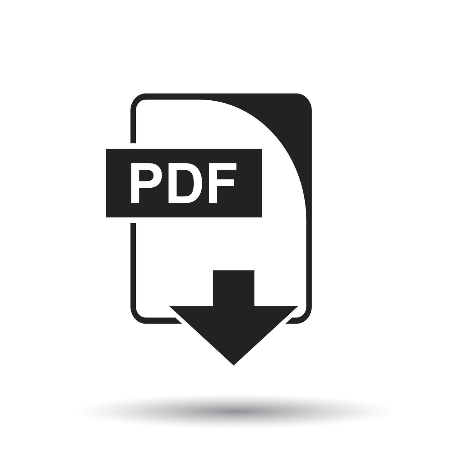 image showing the download of a PDF file